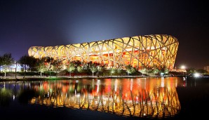 So sieht das Olympiastadion zu Peking aus
