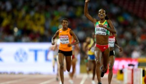 Genzebe Dibaba hatte im Juli einen neuen Weltrekord aufgestellt