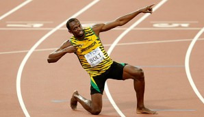 Sehen wir Usain Bolt und seinen Kult-Jubel auch bei Olympia 2020 in Tokio?