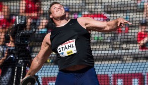 Daniel Stahl setzte beim Leichtathletik-Meeting in Sollentuna ein Ausrufezeichen