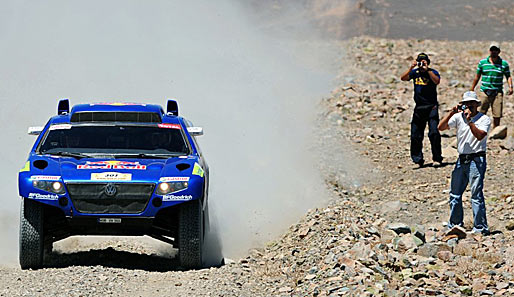 Carlos Sainz ist bei der Rallye Dakar nach wie vor der dominierende Fahrer