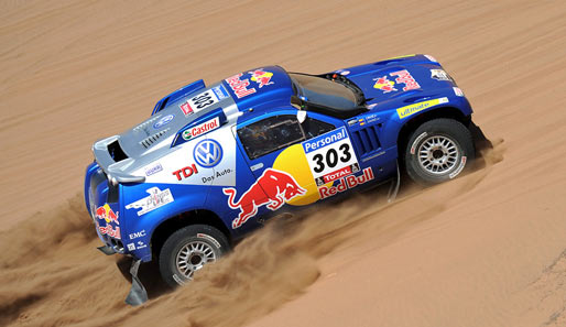 Carlos Sainz fährt dem Gesamtsieg der Rallye Dakar entgegen