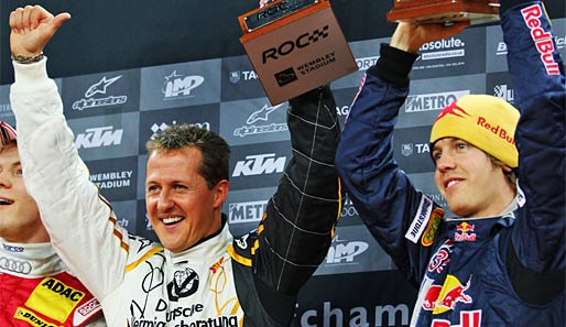 Sebastian Vettel (r.) fuhr 2007 bis 2008 für Toro Rosso