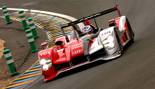 Audi gewann zwischen 2006 und 2008 die 24 Stunden von Le Mans