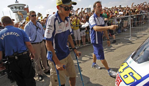 Valentino Rossi gewann in den letzten neun Jahren sechsmal den MotoGP
