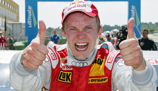 Mattias Ekström begann seine Karriere 1993 in der schwedischen Kartmeisterschaft