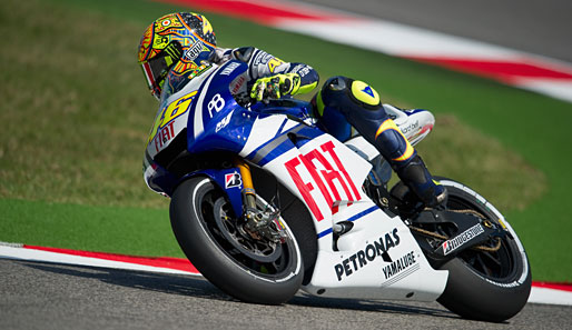 Valentino Rossi fährt seit 2004 für Yamaha
