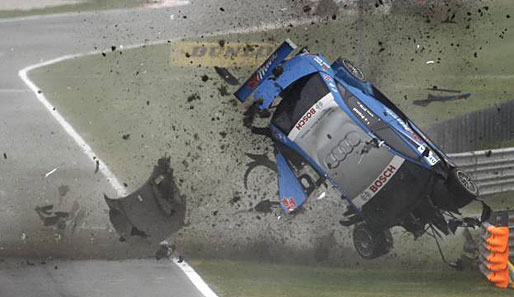 Horror-Unfall überlebt: Alexandre Premat fährt seit 2007 für Audi