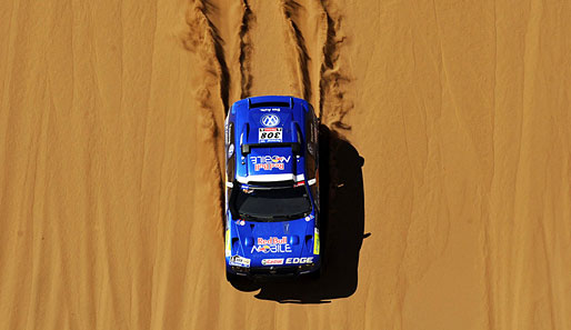 Dirk von Zitzewitz feierte bei der Rallye Dakar seinen ersten Tagessieg