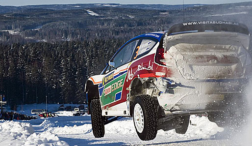 Mikko Hirvonen führt bei der Schweden-Rallye nach dem zweiten Tag