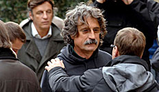 Marco Simoncellis Vater Paolo nahm Beileidsbekundungen entgegen