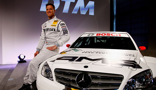 Ralf Schumacher wird auch 2012 in der DTM für Mercedes an den Start gehen