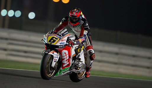 Stefan Bradl landete bei seinem ersten MotoGP-Rennen auf einem beachtlichen achten Platz