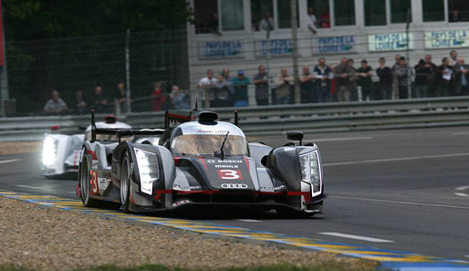 Audi hat erstmalig mit einem Allrad- und Hybridauto die Pole Position in Le Mans geholt