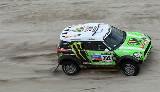 Stephane Peterhansel ist auf dem besten Weg seinen Titel bei der Rallye Dakar zu verteidigen