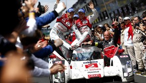 Audi feiert Doppelsieg in Le-Mans