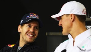 Hat ein Auge auf den Schumacher-Sohn: Sebastian Vettel