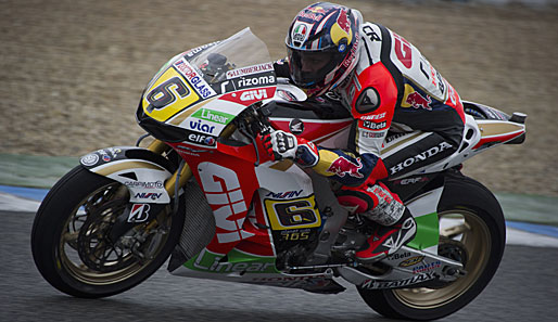 Beim MotoGP-Saisonauftakt in Katar wurde Stefan Bradl im ersten Training Siebter