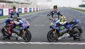 Jorge Lorenzo (l.) und Valentino Rossi sollen auch weiter für Erfolg in der MotoGP sorgen