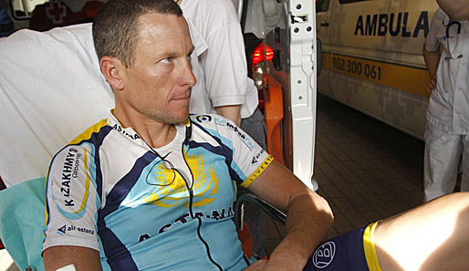 Trotz seines komplizierten Schlüsselbeinbruchs glaubt Lance Armstrong an seinen Giro-Start