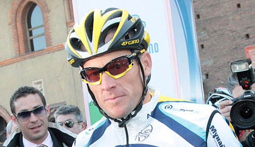 Armstrong und Astana landeten zum Auftakt des Giro mit 13 Sekunden Rückstand auf Platz 3