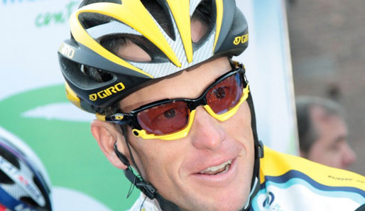 Lance Armstrong freut sich auf seine Premiere bei der Italien-Schleife