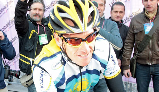 Gewohnt hungrig: Lance Armstrong hat den achten Toursieg im Visier