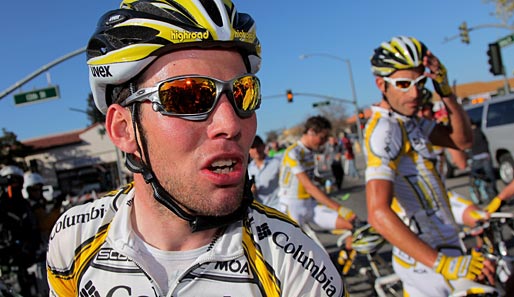Mark Cavendish war im Schlusssprint der elften Giro-Etappe schneller als die Konkurrenten
