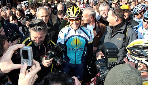 Lance Armstrong fährt seit 2009 für das Team Astana