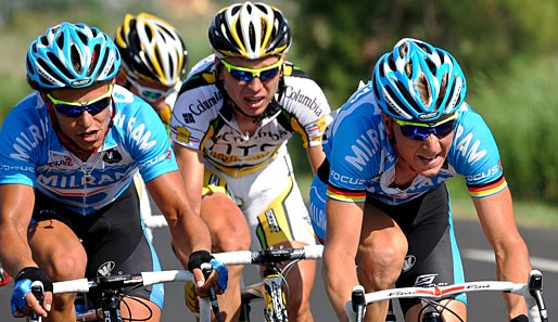 Das Team Milram ist das einzige deutsche Team bei der Tour de France