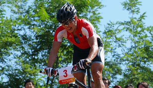 Mountainbike-Olympiasiegerin Sabine Spitz verpasst den EM-Hattrick