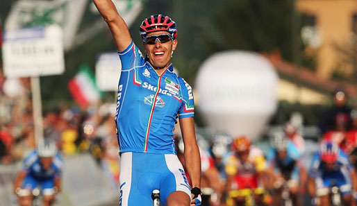 Alessandro Ballan ist nach seinem Sieg auf der fünften Etappe nun auch Gesamtführender in Polen