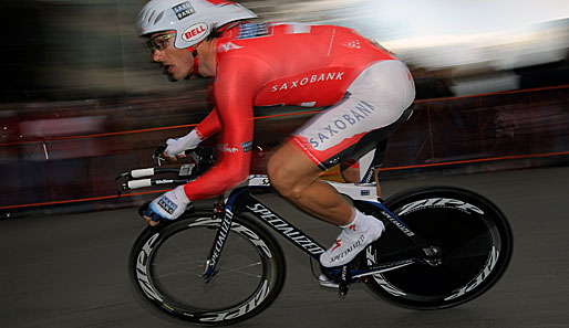 Fabian Cancellara sicherte sich den Sieg beim Vuelta-Prolog vor Tom Boonen