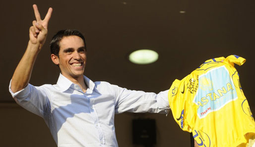 Soll seinen Vertrag beim Astana-Team erfüllen: Der gebürtige Madrilene Alberto Contador