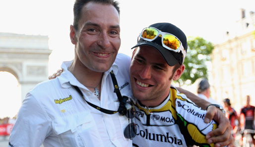 Erik Zabel (l.) gewann in seiner aktiven Zeit zwölf Tour-de-France-Etappen