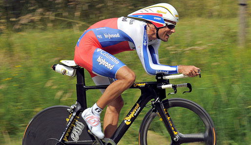 Der Tscheche Frantisek Rabon ließ im Zeitfahren und im Gesamtklassement Armstrong hinter sich