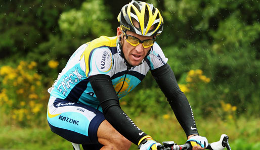 Lance Armstrong wird mit seinem Team RadioShak nicht am Giro d'Italia teilnehmen