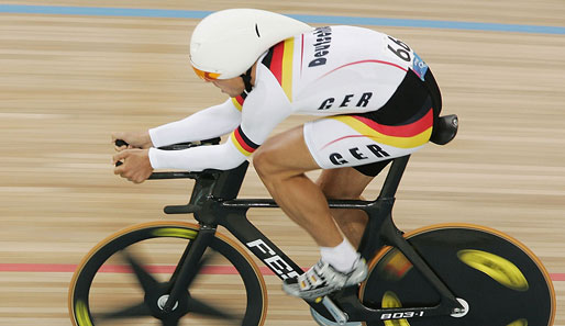Robert Bartko gewann bei den Olympischen Spielen in Sydney zwei Goldmedaillen