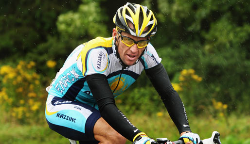 Lance Armstrong nutzt die Rundfahrt als Vorbereitung für die Tour de France
