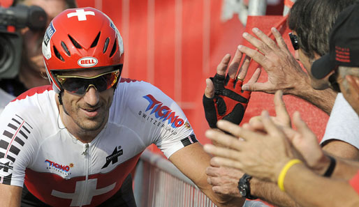 Zeitfahrspezialist Fabian Cancellara wurde in seiner Paradedisziplin 2006, 2007 und 2009 Weltmeister
