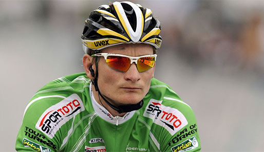 Andre Greipel gewann 2008 einen Etappensieg bei der Giro d'Italia