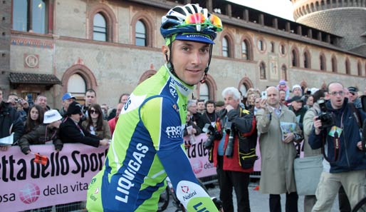 Ivan Basso hat die 15. Etappe beim Giro d'Italia gewonnen