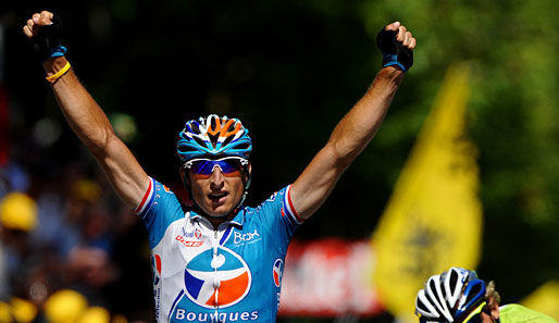Pellizotti gewann 2009 die Bergwertung bei der Tour de France