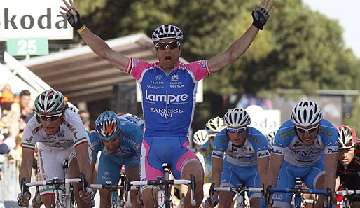 Danilo Hondo gewann dieses Jahr eine Etappe beim Giro di Sardegna