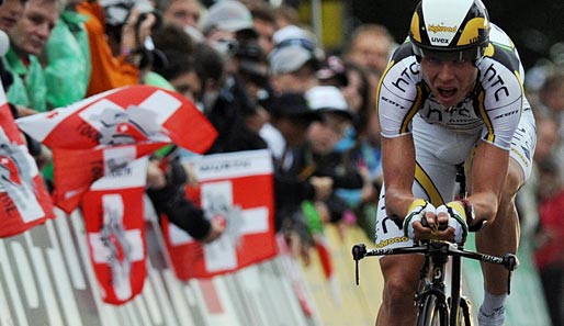Tony Martin aus Cottbus kommt für Columbia auch bei der Tour de France zum Einsatz