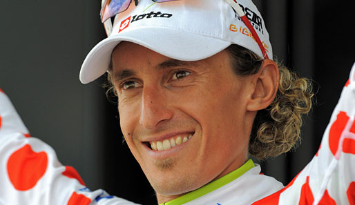 Franco Pellizotti gewann 2009 die Bergwertung der Tour de France