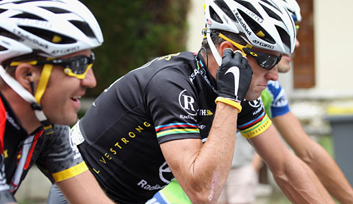 Auch Lance Armstrong wird immer wieder mit Dopingvorwürfen konfrontiert