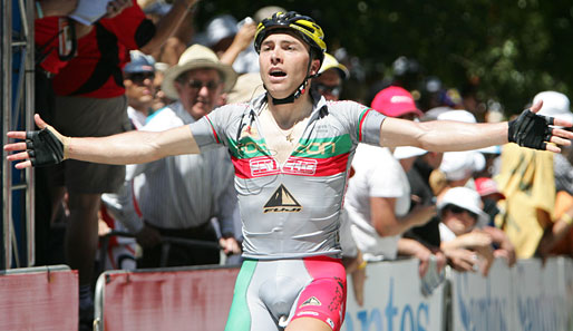 Manuel Cardoso von Footon-Servetto gewann dieses Jahr die 3. Etappe der Tour Down Under