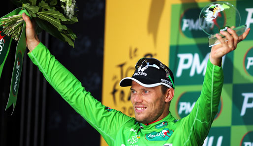 Thor Hushovd gewann 2005 und 2009 das grüne Trikot bei der Tour de France