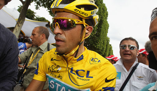 Alberto Contador gewann in diesem Jahr die Tour de France